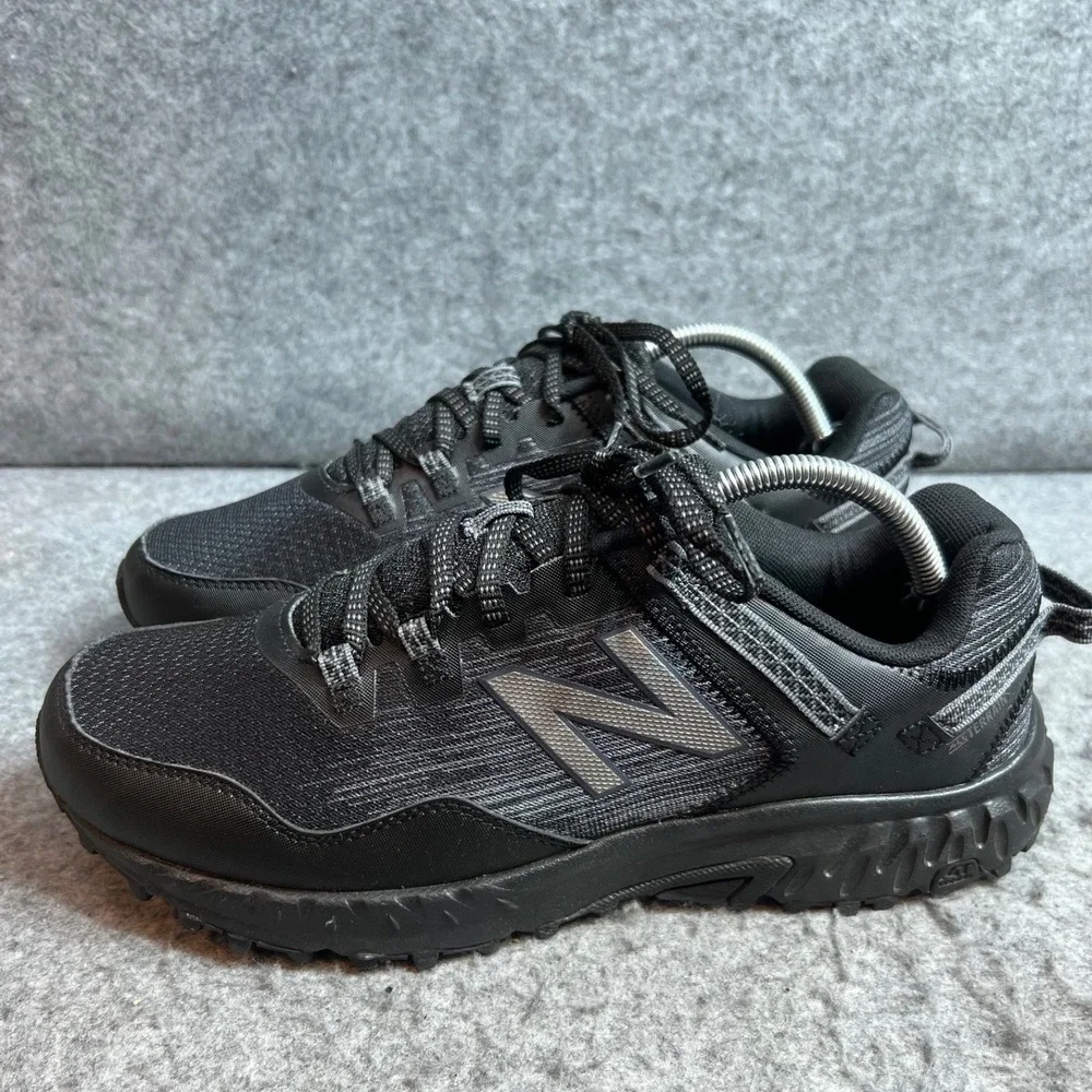 New Balance 410v6 All Terrain Mens Trail Running Shoes Black Grey Size 9.5